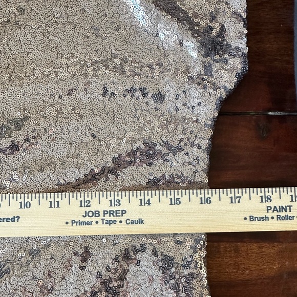 ASTR NWT The Label Silver Sequin Sleeveless Mini Dress Size Large Cocktail Party - Picture 9 of 9